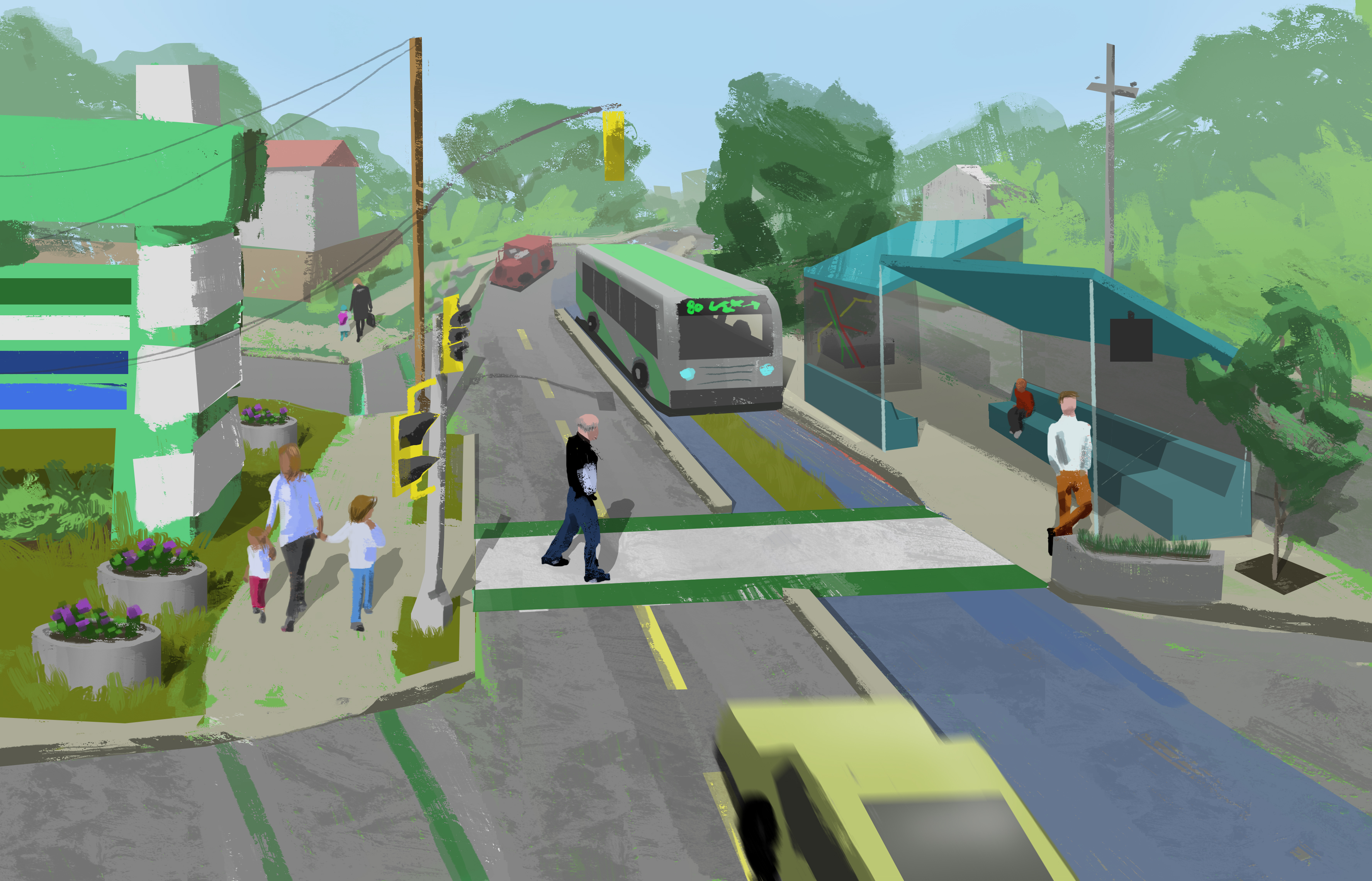Berys Road BRT Concept image